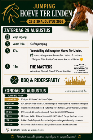 Jumping Hoeve Ter Linden - startlijsten  !